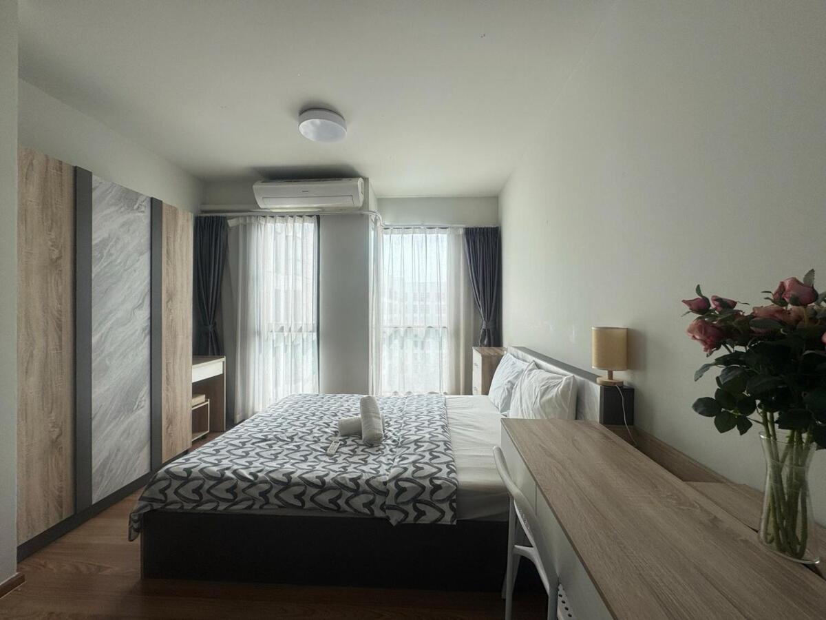 Unio Sukhumvit 72 Boutique Condo Ban Khlong Samrong Exteriör bild