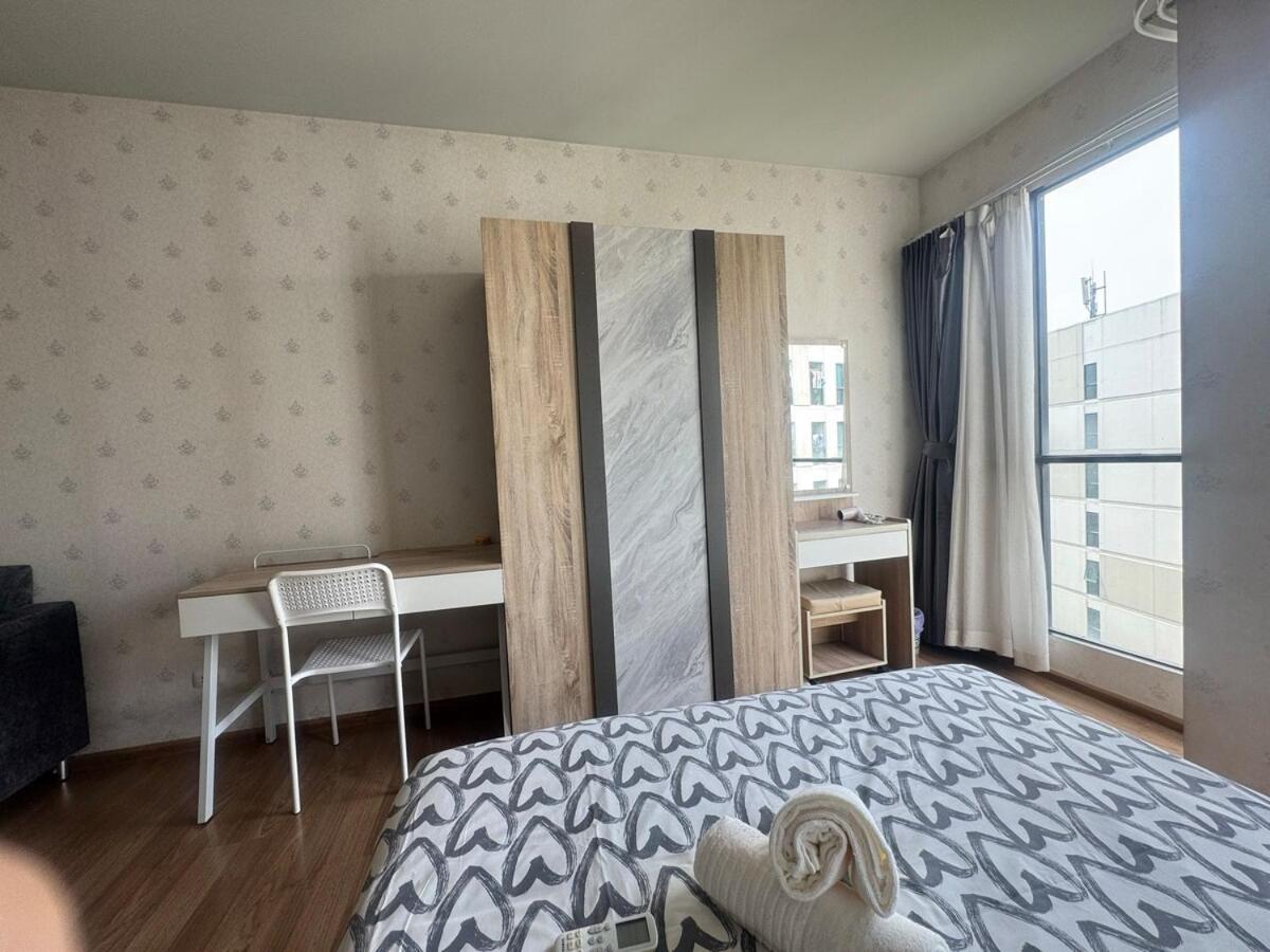 Unio Sukhumvit 72 Boutique Condo Ban Khlong Samrong Exteriör bild