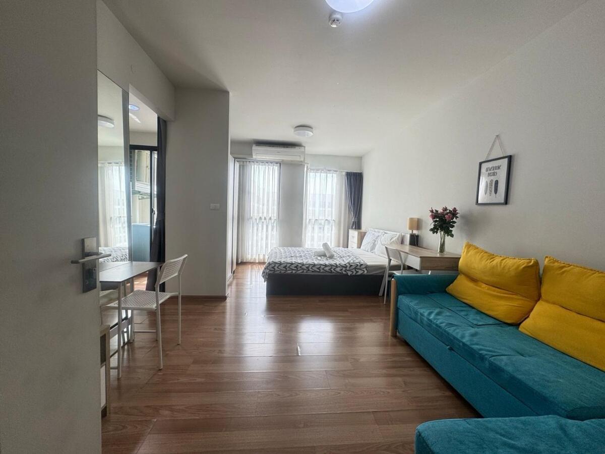 Unio Sukhumvit 72 Boutique Condo Ban Khlong Samrong Exteriör bild