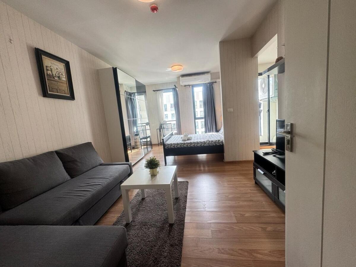 Unio Sukhumvit 72 Boutique Condo Ban Khlong Samrong Exteriör bild