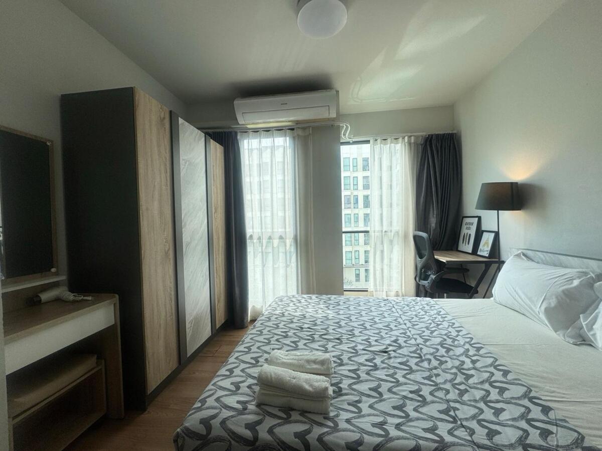 Unio Sukhumvit 72 Boutique Condo Ban Khlong Samrong Exteriör bild