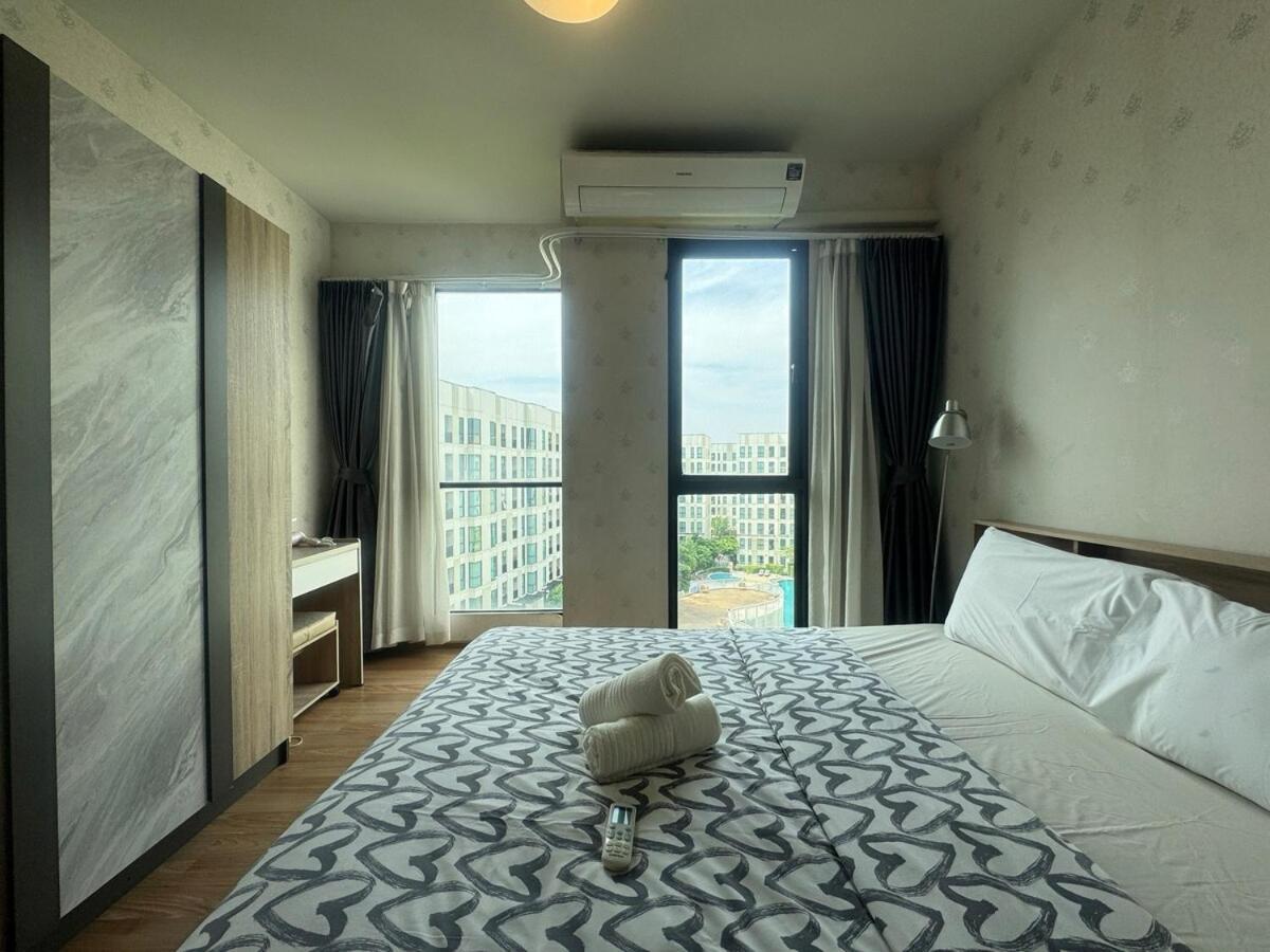 Unio Sukhumvit 72 Boutique Condo Ban Khlong Samrong Exteriör bild