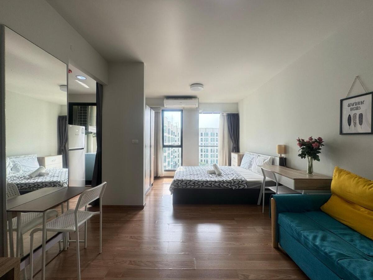 Unio Sukhumvit 72 Boutique Condo Ban Khlong Samrong Exteriör bild